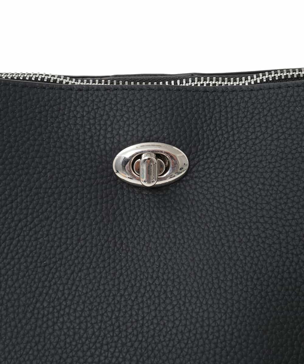 BPKAD41300 MK MICHEL KLEIN BAG(MK ミッシェルクラン バッグ) 牛革スクエアトートバッグ グレー