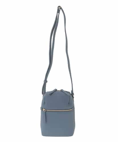 BPKAD80190 MK MICHEL KLEIN BAG 牛革ラウンドジップショルダーバッグ