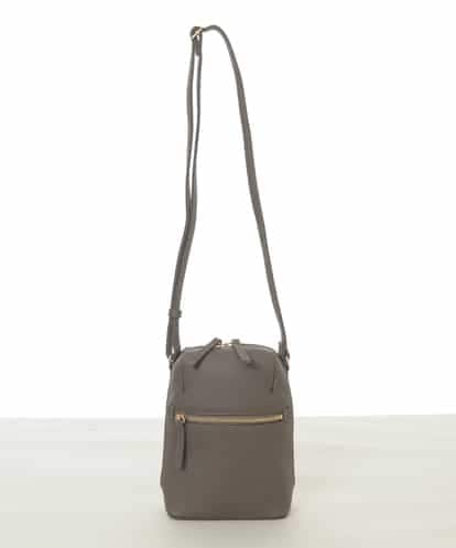 BPKAD80190 MK MICHEL KLEIN BAG 牛革ラウンドジップショルダーバッグ