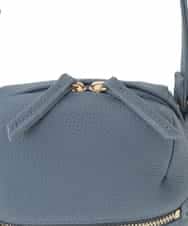 BPKAD80190 MK MICHEL KLEIN BAG(MK ミッシェルクラン バッグ) 牛革ラウンドジップショルダーバッグ ブラウン