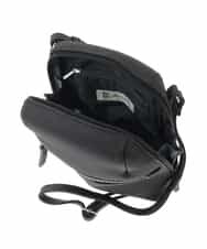 BPKAD80190 MK MICHEL KLEIN BAG(MK ミッシェルクラン バッグ) 牛革ラウンドジップショルダーバッグ ブラウン