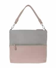 BPKAD82250 MK MICHEL KLEIN BAG(MK ミッシェルクラン バッグ) [2WAY]バイカラースクエアレザーバッグ ピンク