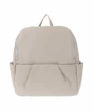 BPKAD84220 MK MICHEL KLEIN BAG(MK ミッシェルクラン バッグ) タックデザインカウレザーリュック ライトグレー