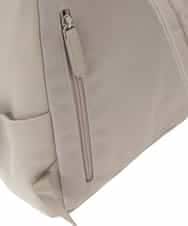 BPKAD84220 MK MICHEL KLEIN BAG(MK ミッシェルクラン バッグ) タックデザインカウレザーリュック ライトグレー