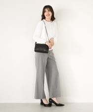 BPKAD85180 MK MICHEL KLEIN BAG(MK ミッシェルクラン バッグ) カウレザーコンパクトショルダーバッグ グリーン