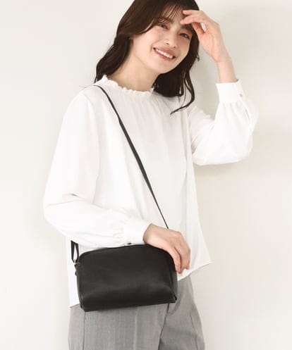 BPKAD85180 MK MICHEL KLEIN BAG カウレザーコンパクトショルダーバッグ