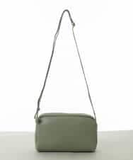 BPKAD85180 MK MICHEL KLEIN BAG(MK ミッシェルクラン バッグ) カウレザーコンパクトショルダーバッグ グリーン