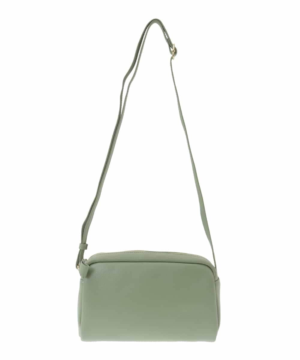 BPKAD85180 MK MICHEL KLEIN BAG(MK ミッシェルクラン バッグ) カウレザーコンパクトショルダーバッグ グリーン