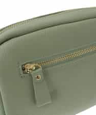 BPKAD85180 MK MICHEL KLEIN BAG(MK ミッシェルクラン バッグ) カウレザーコンパクトショルダーバッグ グリーン