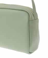 BPKAD85180 MK MICHEL KLEIN BAG(MK ミッシェルクラン バッグ) カウレザーコンパクトショルダーバッグ グリーン