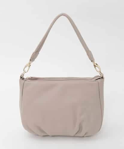 BPKAG01260 MK MICHEL KLEIN BAG [2WAY]ラウンドタック牛革ワンハンドルバッグ