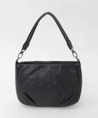 BPKAG01260 MK MICHEL KLEIN BAG [2WAY]ラウンドタック牛革ワンハンドルバッグ