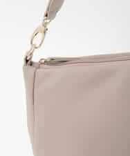BPKAG01260 MK MICHEL KLEIN BAG(MK ミッシェルクラン バッグ) [2WAY]ラウンドタック牛革ワンハンドルバッグ ブラック