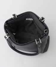 BPKAG04300 MK MICHEL KLEIN BAG(MK ミッシェルクラン バッグ) [2WAY/A4収納可]メタルポイント牛革トートバッグ ダークグレー