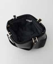 BPKAG04300 MK MICHEL KLEIN BAG(MK ミッシェルクラン バッグ) [2WAY/A4収納可]メタルポイント牛革トートバッグ ダークグレー