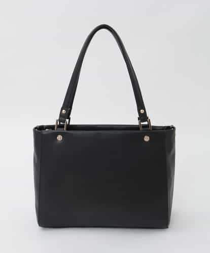 BPKAG04300 MK MICHEL KLEIN BAG [2WAY/A4収納可]メタルポイント牛革トートバッグ