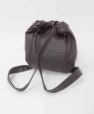 BPKAG05300 MK MICHEL KLEIN BAG(MK ミッシェルクラン バッグ) [2WAY]カウレザー変形デザインリュック ブラウン