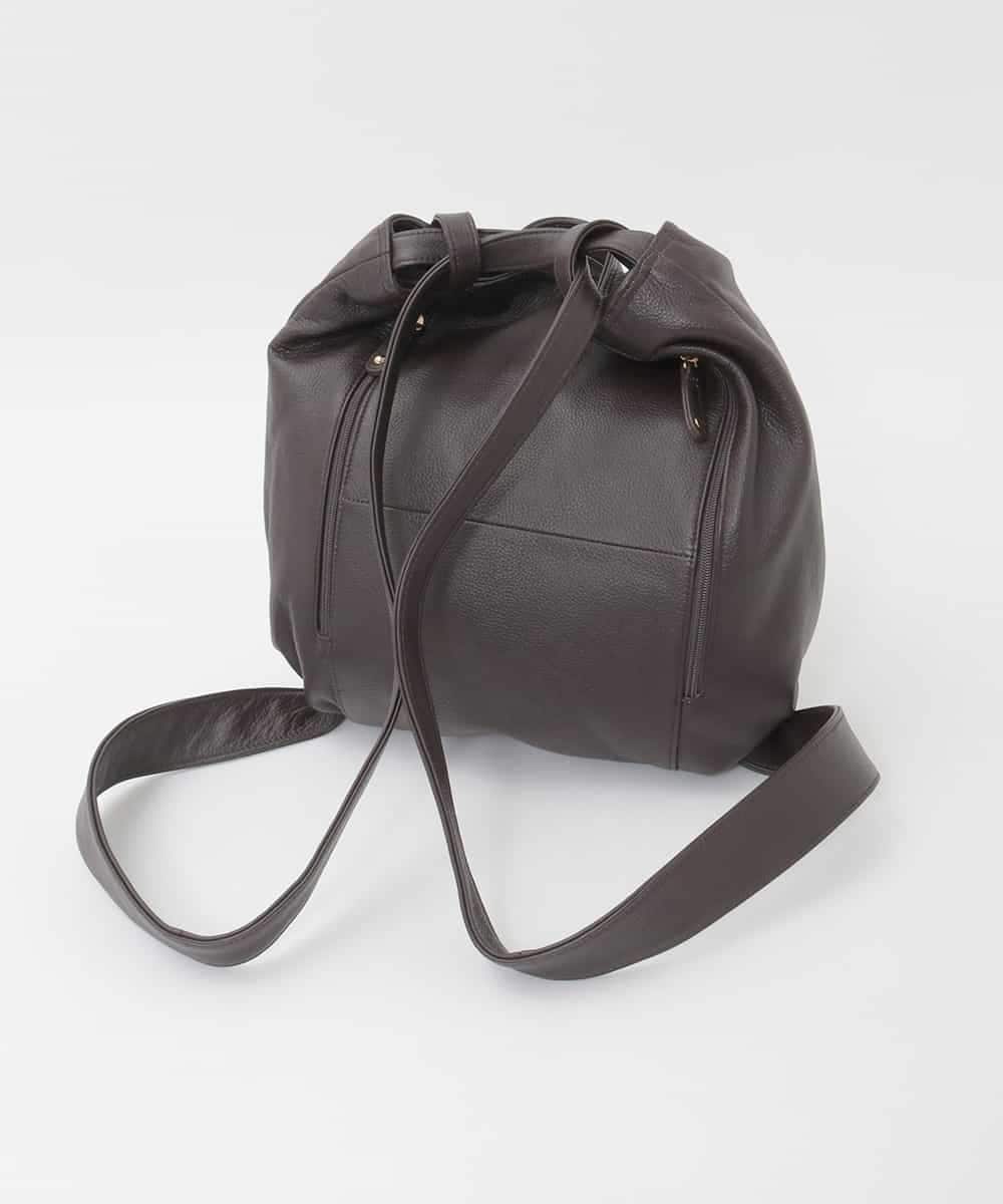 BPKAG05300 MK MICHEL KLEIN BAG(MK ミッシェルクラン バッグ) [2WAY]カウレザー変形デザインリュック ブラウン
