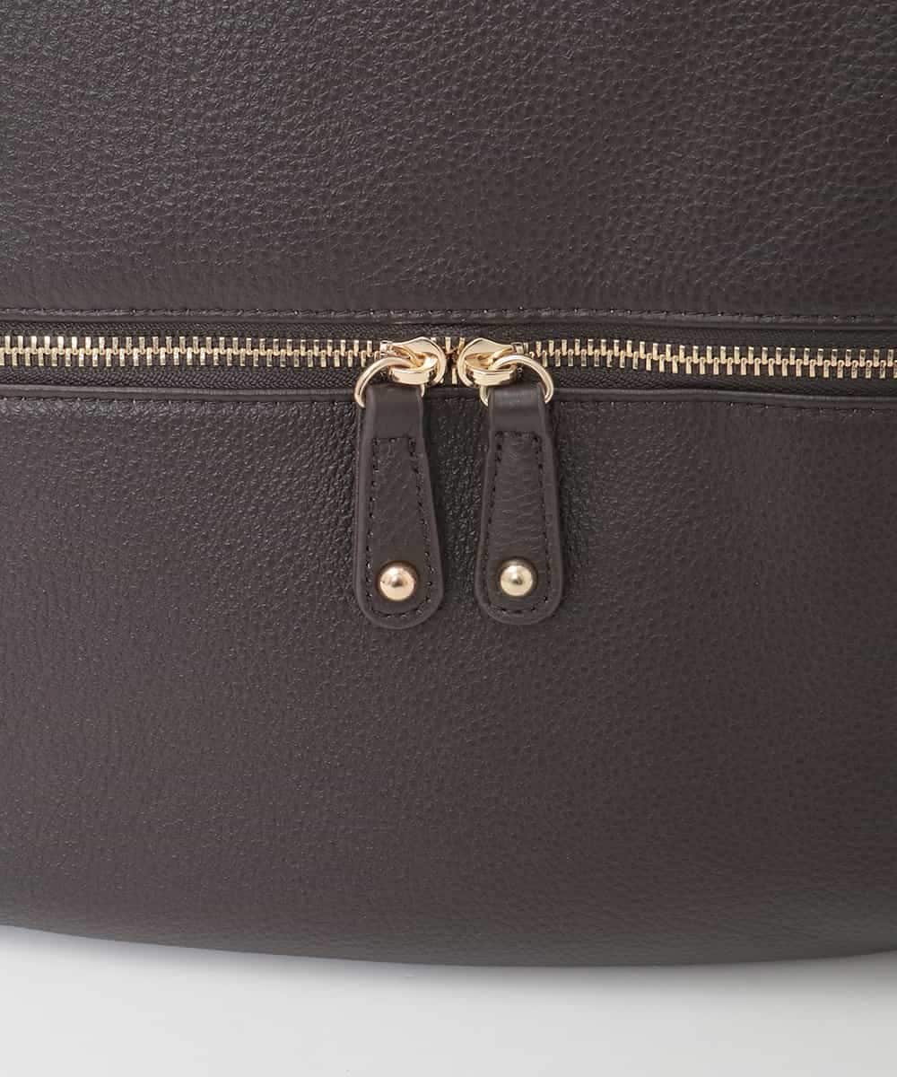 BPKAG05300 MK MICHEL KLEIN BAG(MK ミッシェルクラン バッグ) [2WAY]カウレザー変形デザインリュック ブラウン