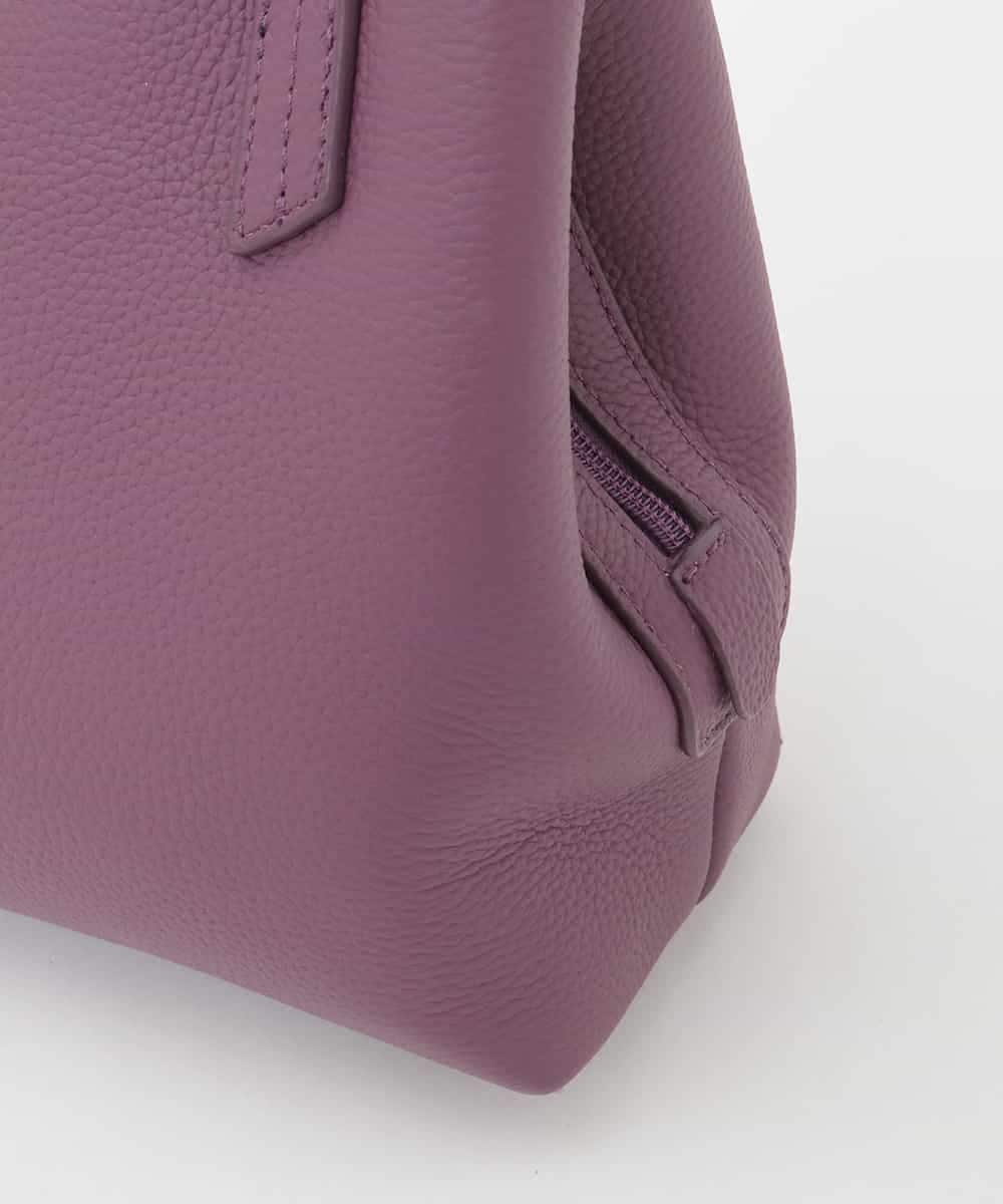 BPKAG06270 MK MICHEL KLEIN BAG(MK ミッシェルクラン バッグ) [2WAY]牛革コンパクトスクエアバッグ パープル