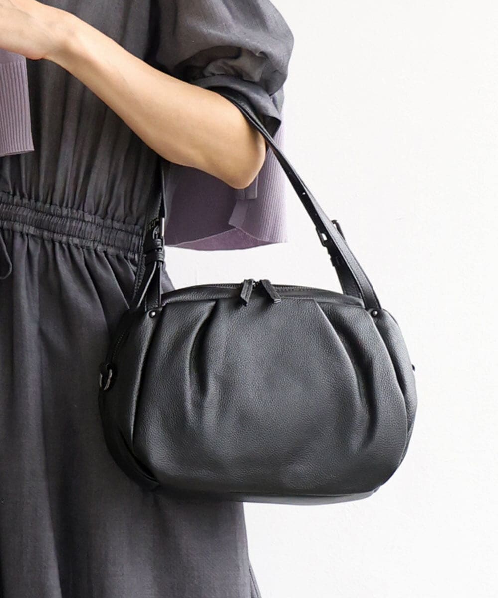 BPKAG09290 MK MICHEL KLEIN BAG [2WAY]ベルトハンドルタックデザイントート