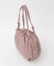 BPKAG09290 MK MICHEL KLEIN BAG(MK ミッシェルクラン バッグ) [2WAY]ベルトハンドルタックデザイントート ピンク