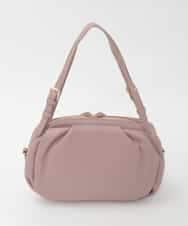 BPKAG09290 MK MICHEL KLEIN BAG(MK ミッシェルクラン バッグ) [2WAY]ベルトハンドルタックデザイントート ピンク
