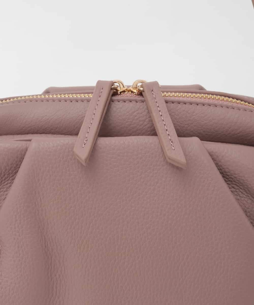BPKAG09290 MK MICHEL KLEIN BAG(MK ミッシェルクラン バッグ) [2WAY]ベルトハンドルタックデザイントート ピンク