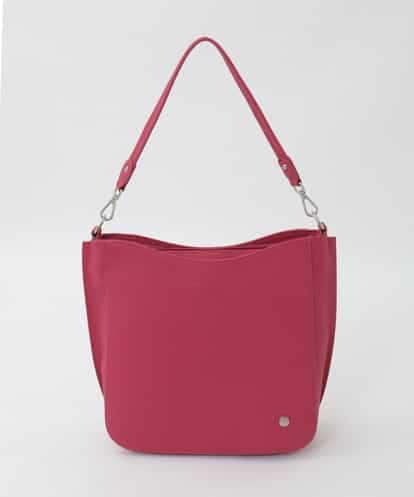 BPKAG20290 MK MICHEL KLEIN BAG [2WAY]切り替えデザイン牛革ショルダーバッグ