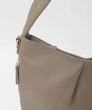 BPKAG28280 MK MICHEL KLEIN BAG(MK ミッシェルクラン バッグ) [2WAY]カウレザーワンハンドルタックバッグ カーキブラウン