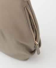 BPKAG28280 MK MICHEL KLEIN BAG(MK ミッシェルクラン バッグ) [2WAY]カウレザーワンハンドルタックバッグ カーキブラウン