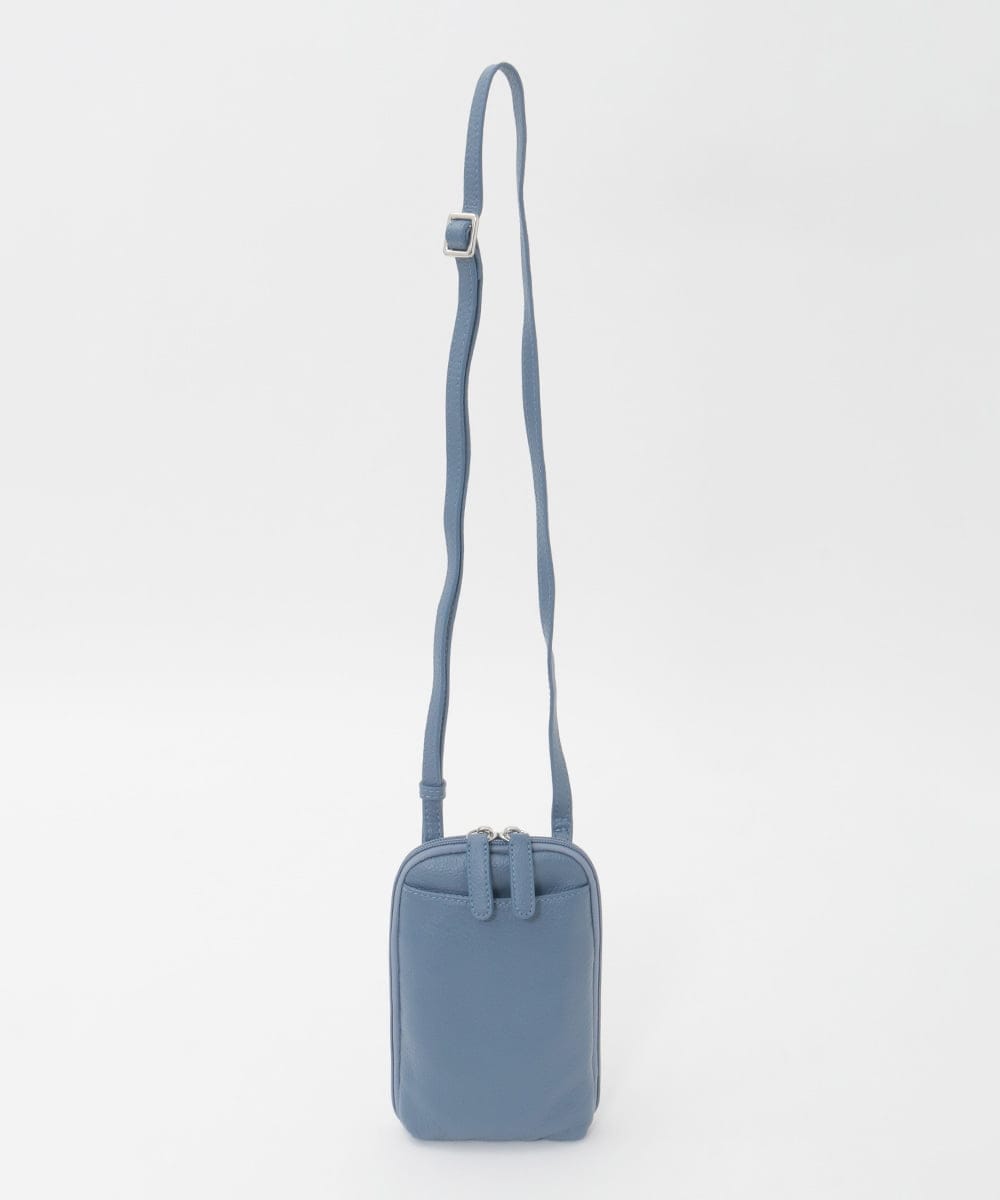 BPKAG30170 MK MICHEL KLEIN BAG(MK ミッシェルクラン バッグ) [軽量]ラウンドジップコンパクトショルダーバッグ シルバー