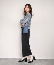BPKAG30170 MK MICHEL KLEIN BAG(MK ミッシェルクラン バッグ) [軽量]ラウンドジップコンパクトショルダーバッグ シルバー