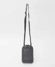 BPKAG30170 MK MICHEL KLEIN BAG(MK ミッシェルクラン バッグ) [軽量]ラウンドジップコンパクトショルダーバッグ ブラック