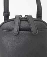 BPKAG30170 MK MICHEL KLEIN BAG(MK ミッシェルクラン バッグ) [軽量]ラウンドジップコンパクトショルダーバッグ シルバー