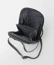 BPKAG30170 MK MICHEL KLEIN BAG(MK ミッシェルクラン バッグ) [軽量]ラウンドジップコンパクトショルダーバッグ シルバー