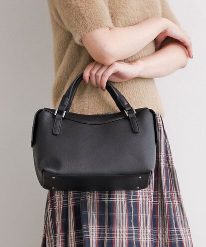 BPKAG31270 MK MICHEL KLEIN BAG [2WAY/軽量]ダブルジップレザーコンパクトバッグ