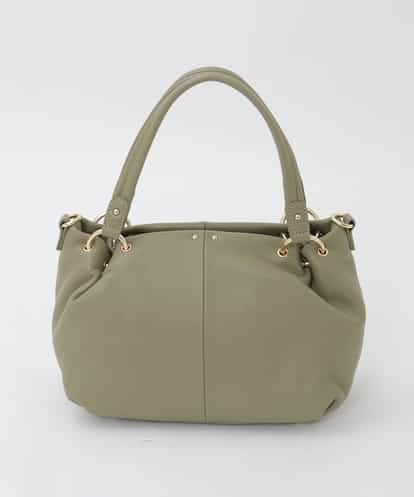 BPKAG33280 MK MICHEL KLEIN BAG [2WAY]リングデザイン牛革コンパクトトート