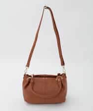 BPKAG33280 MK MICHEL KLEIN BAG(MK ミッシェルクラン バッグ) [2WAY]リングデザイン牛革コンパクトトート キャメル