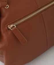 BPKAG33280 MK MICHEL KLEIN BAG(MK ミッシェルクラン バッグ) [2WAY]リングデザイン牛革コンパクトトート キャメル