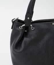 BPKAG33280 MK MICHEL KLEIN BAG(MK ミッシェルクラン バッグ) [2WAY]リングデザイン牛革コンパクトトート キャメル