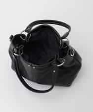 BPKAG33280 MK MICHEL KLEIN BAG(MK ミッシェルクラン バッグ) [2WAY]リングデザイン牛革コンパクトトート キャメル