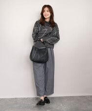 BPKAG34280 MK MICHEL KLEIN BAG(MK ミッシェルクラン バッグ) [2WAY]アシメファスナーレザーデザインバッグ ブラウン