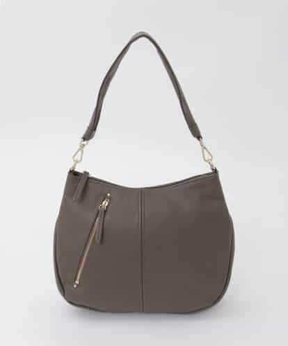 BPKAG34280 MK MICHEL KLEIN BAG [2WAY]アシメファスナーレザーデザインバッグ