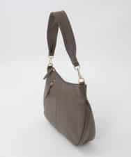 BPKAG34280 MK MICHEL KLEIN BAG(MK ミッシェルクラン バッグ) [2WAY]アシメファスナーレザーデザインバッグ ブラウン
