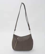 BPKAG34280 MK MICHEL KLEIN BAG(MK ミッシェルクラン バッグ) [2WAY]アシメファスナーレザーデザインバッグ ブラウン