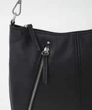 BPKAG34280 MK MICHEL KLEIN BAG(MK ミッシェルクラン バッグ) [2WAY]アシメファスナーレザーデザインバッグ ブラウン
