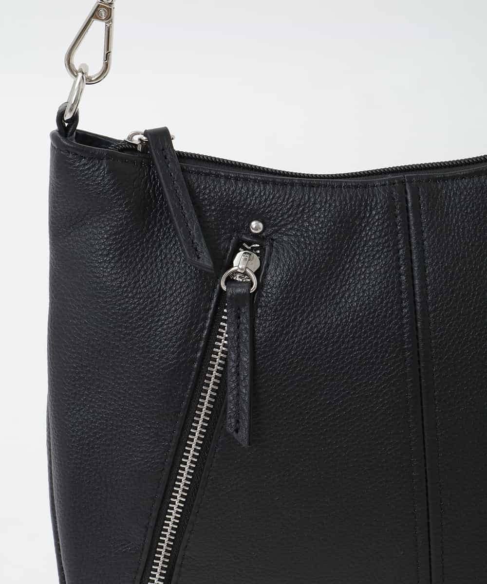 BPKAG34280 MK MICHEL KLEIN BAG(MK ミッシェルクラン バッグ) [2WAY]アシメファスナーレザーデザインバッグ ブラウン