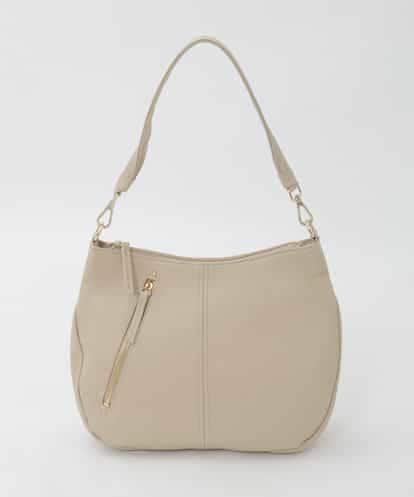 BPKAG34280 MK MICHEL KLEIN BAG [2WAY]アシメファスナーレザーデザインバッグ