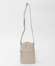 BPKAG80190 MK MICHEL KLEIN BAG(MK ミッシェルクラン バッグ) [300g以下の軽量]牛革ラウンドジップショルダーバッグ グリーン